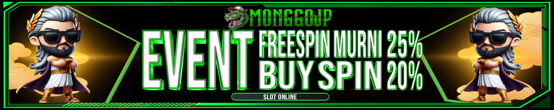 Event Freespin Murni Dan Buy Spin MonggoJP